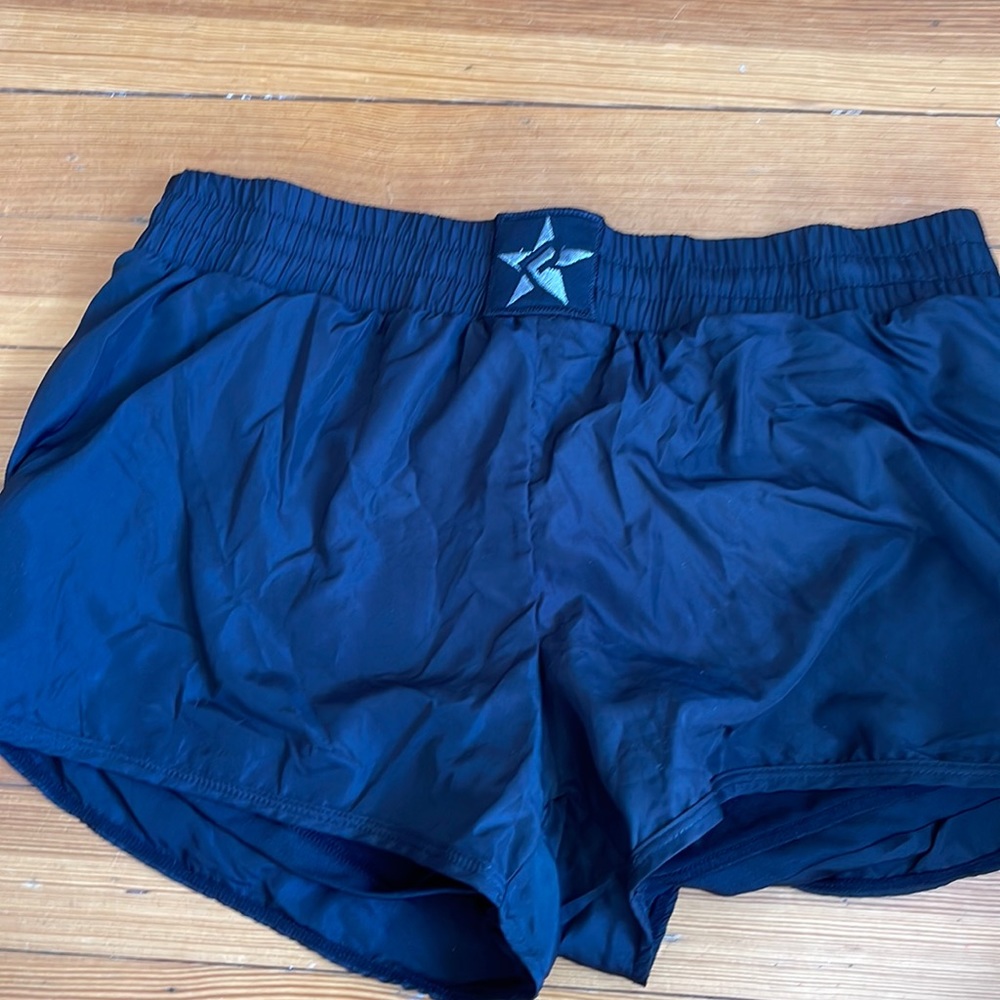 Rebel athletic track shorts